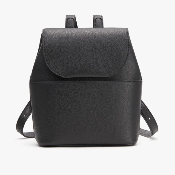 Cuyana Handbags - Cuyana Mini Leather Backpack
